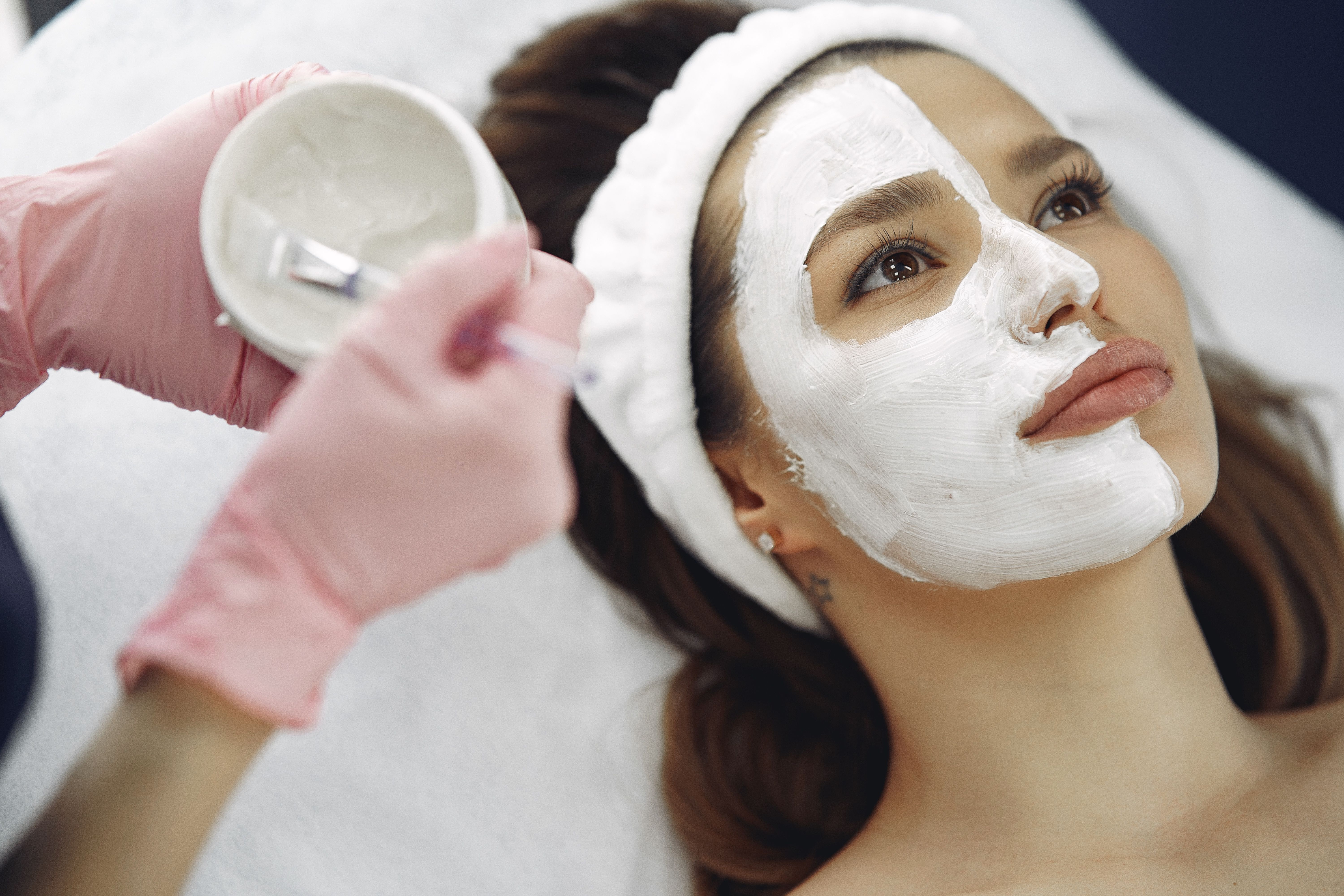 Gentle skincare application at home