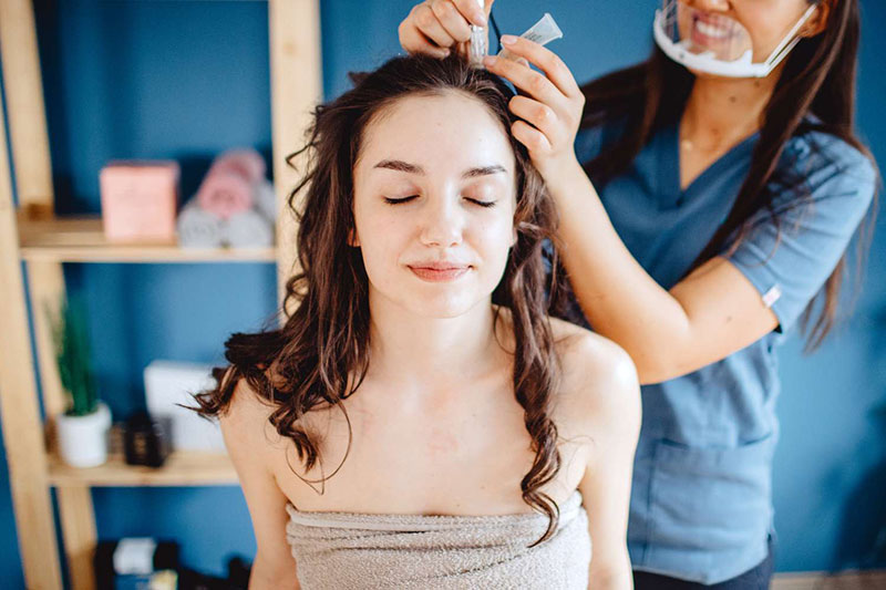Microneedling for hair loss